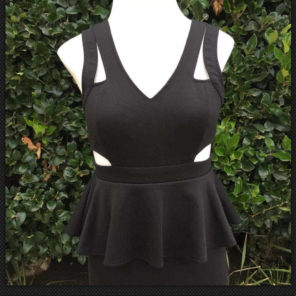 Urban Outfitters Sparkle & Fade Black Dress 2 - Picture 3 of 6
